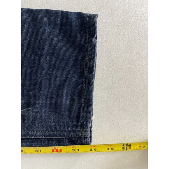 Salsa 1st Level Jeans Mens Size 31 Distressed Mix Media Blue Denim - Picture 16 of 16